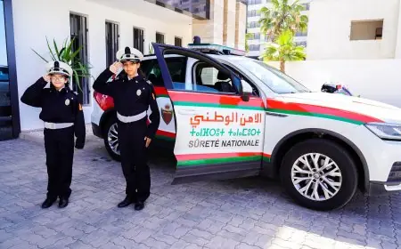 ولاية أمن أكادير تحتفي بالطفلتين ”وئام وسارة”