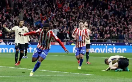 القنوات الناقلة لمباراة أتلتيكو مدريد وبرشلونة في الدوري الإسباني