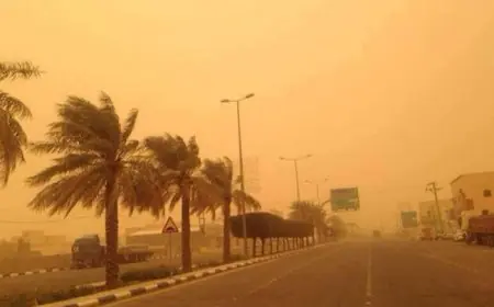 الأرصاد تحذر من رياح قوية وغبار يطال عدة مدن مغربية