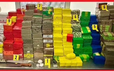 أمن أكادير يطيح بأربعة مروجين للمخدرات ويحجز 310 كيلوغرام من الشيرا