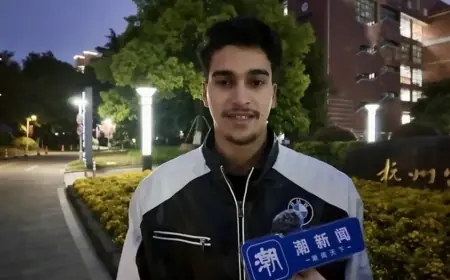 الطالب المغربي أيوب فاضل ينقذ امرأة من الغرق في الصين وسط إشادة واسعة