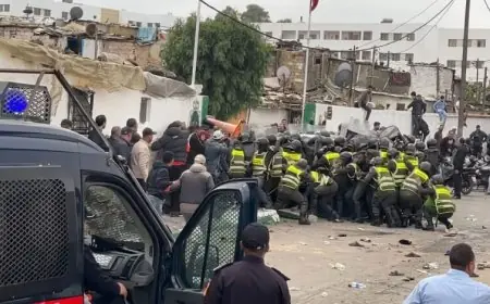 الدار البيضاء.. متابعة 7 أشخاص في حالة اعتقال على خلفية أحداث الشغب بعين البرجة