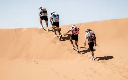 Mohammed El Morabity prend le large avant la dernière étape du Marathon des Sables
