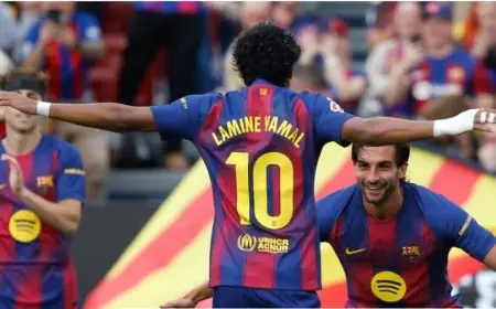 Le Barça s’impose 4 à 1 dans le derby et creuse l’écart en tête de la Liga