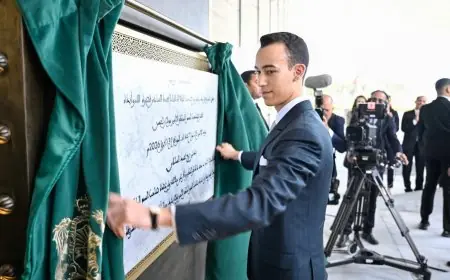 بأمر من الملك.. ولي العهد الأمير مولاي الحسن يدشن "برج محمد السادس"