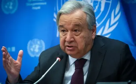 غوتيريش: "يجب احترام حرية الملاحة في مضيق هرمز لحماية الاقتصاد العالمي"