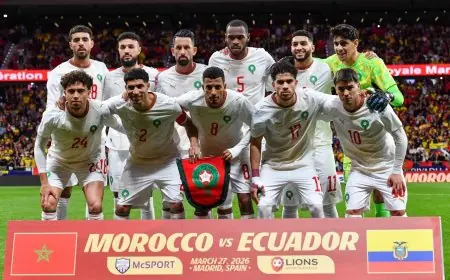 المنتخب المغربي يقترب من مواجهة السلفادور ودياً استعداداً للمونديال