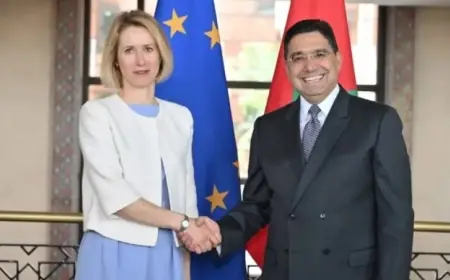 Kaja Kallas réaffirme à Rabat le soutien de l’Union européenne à l’initiative d’autonomie au Sahara marocain