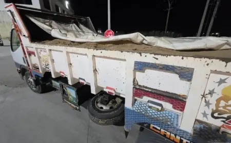 إحباط محاولات تهريب الرمال وتوقيف متورطين بضواحي طنجة