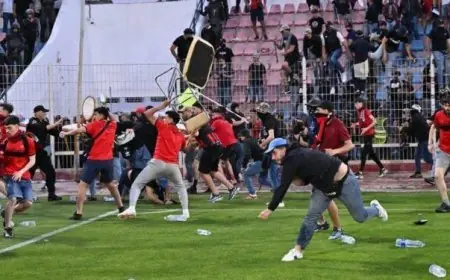 النقابة الوطنية لمهنيات ومهنيي الإذاعة والتلفزة تدين أحداث الشغب بمباراة أولمبيك آسفي واتحاد العاصمة