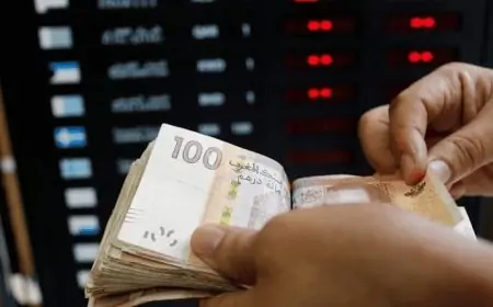 الدرهم يتراجع أمام الدولار في أول تسعيرة ليوم الجمعة