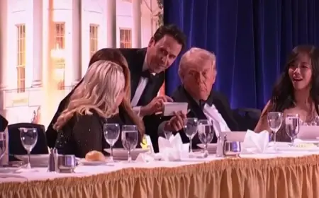Incident de sécurité lors du dîner des correspondants de la Maison Blanche : Donald Trump et J. D. Vance évacués