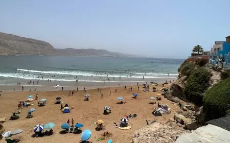 العثور على جثة سائح الماني بإمسوان شمال أكادير