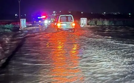 أمطار غزيرة وسيول تقطع الطرق بإقليم قلعة السراغنة