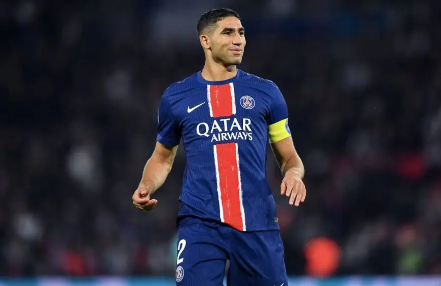 أشرف حكيمي ثالث أعلى اللاعبين أجرا في الدوري الفرنسي