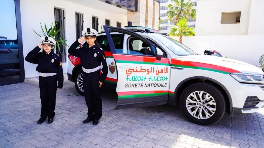 ولاية أمن أكادير تحتفي بالطفلتين ”وئام وسارة”