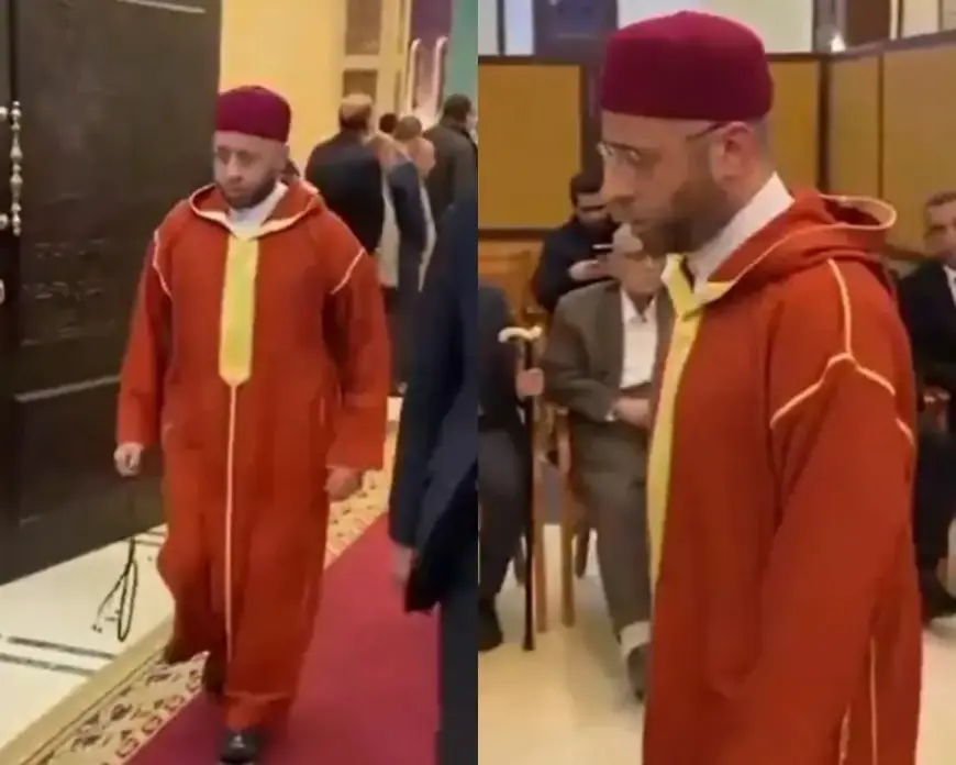 ظهور وزير الأوقاف المصري مرتديا اللباس المغربي في مراسم عزاء يثير جدلا واسعا