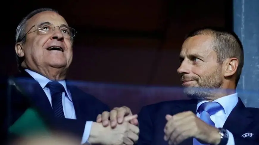 Ceferin et Pérez inaugurent une nouvelle ère pour le football européen au Bernabéu