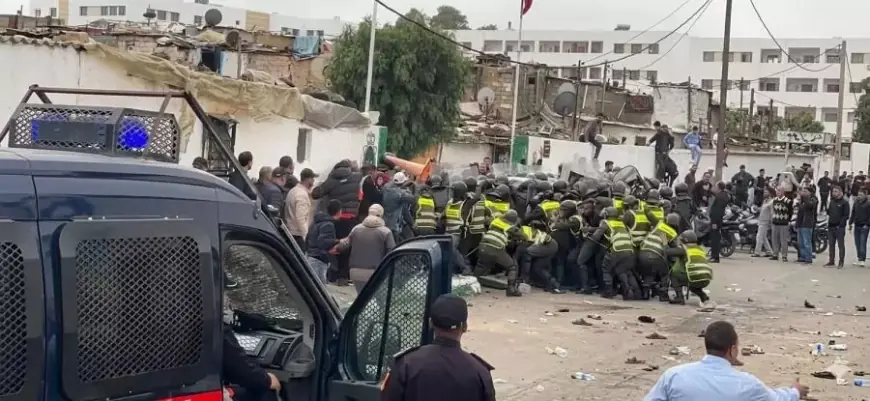 الدار البيضاء.. مواجهات عنيفة بعين برجة وتوقيف عدة أشخاص بسبب رشق القوات العمومية