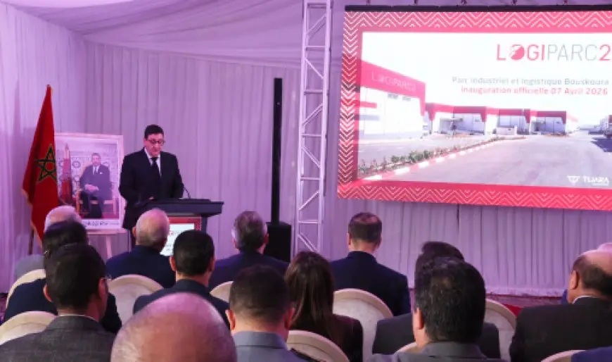 Inauguration de LOGIPARC 2, nouveau parc industriel et logistique à Bouskoura