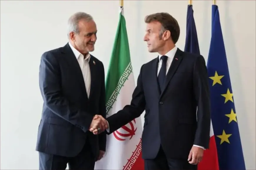 الرئيس الإيراني لماكرون: دخلنا المفاوضات بجدية ونجاحها مرهون بالطرف الآخر