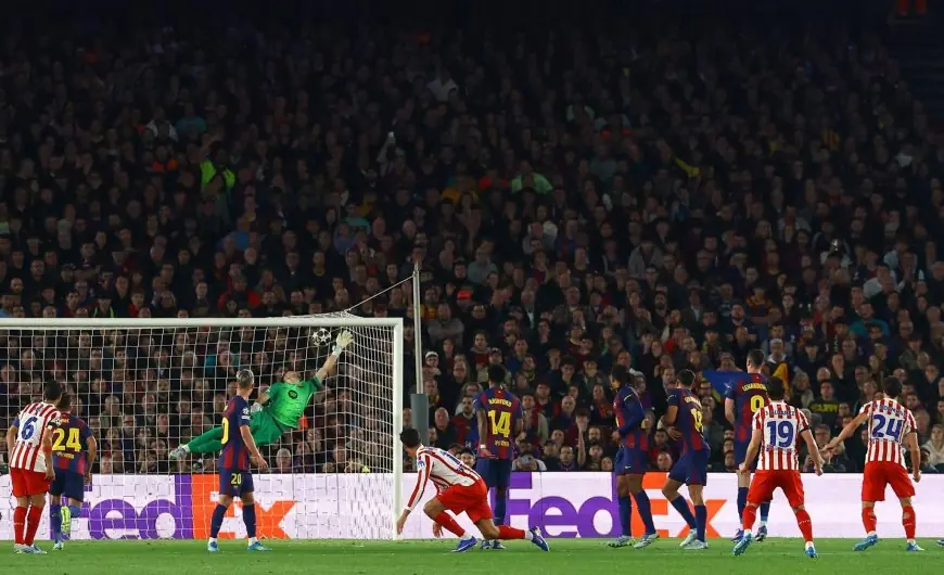 القنوات الناقلة لمباراة برشلونة وأتلتيكو مدريد في إياب ربع نهائي دوري أبطال أوروبا