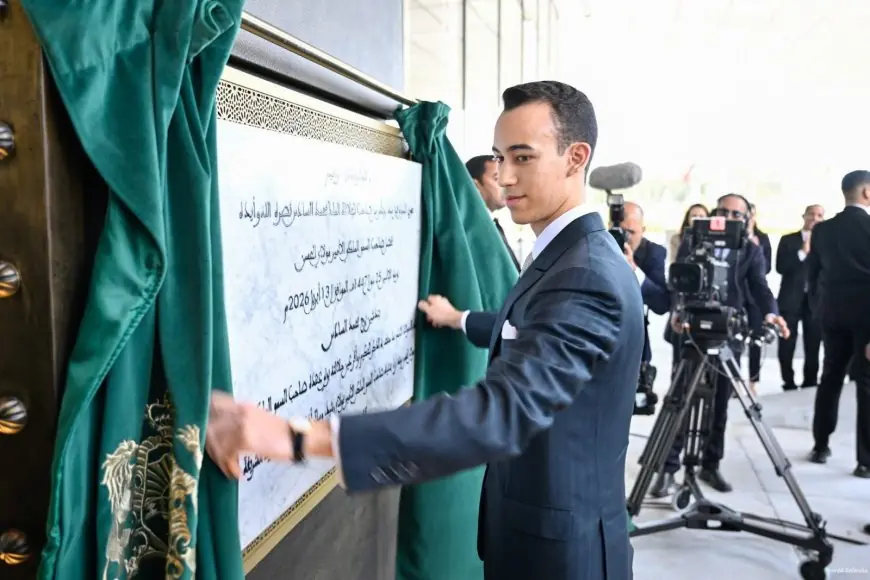 Rabat : le Prince Héritier Moulay El Hassan inaugure la Tour Mohammed VI, nouveau symbole architectural du Bouregreg