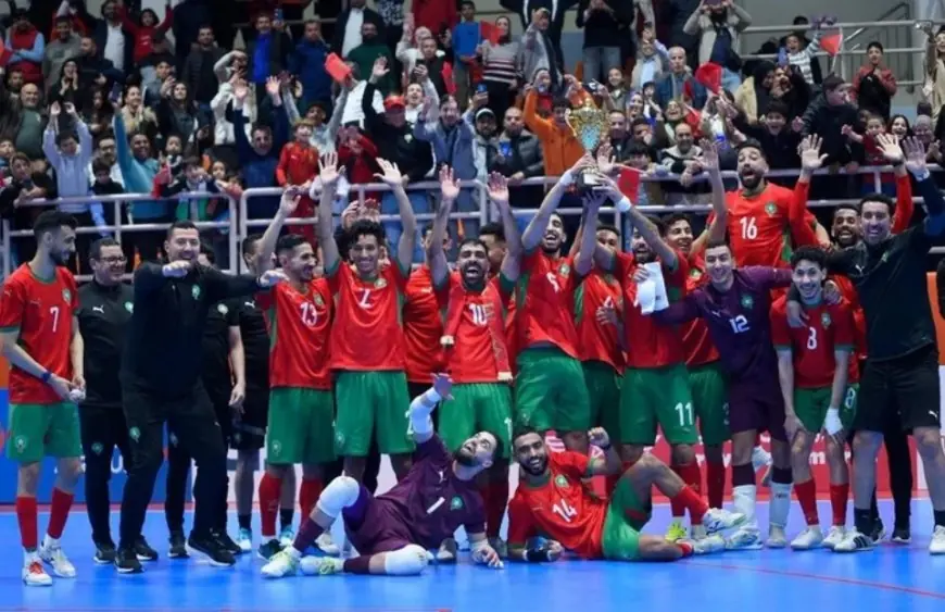 المنتخب المغربي للفوتسال يتوج بلقب دوري بركان الدولي