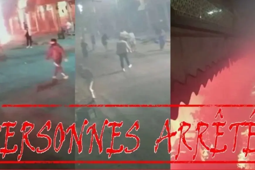 توقيف أربعة أشخاص بعد رشق محل تجاري بالحجارة والشهب النارية بمراكش