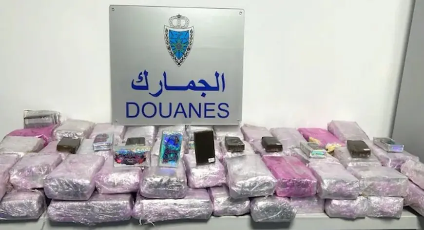 إحباط تهريب 118 كيلوغراماً من الشيرا بباب سبتة