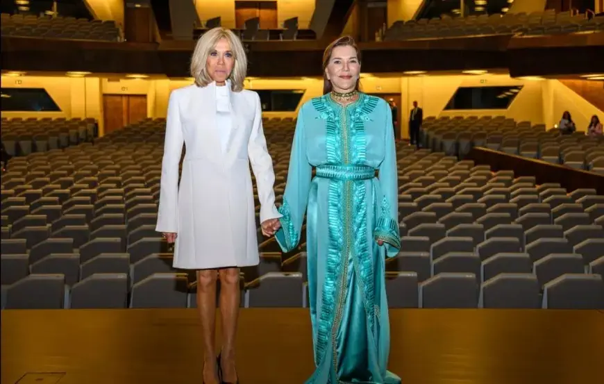 Brigitte Macron à Rabat pour l’inauguration du Théâtre Royal, symbole du rapprochement culturel franco-marocain