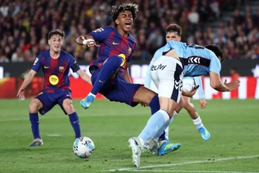 برشلونة يعلن نهاية موسم لامين يامال إثر إصابته بتمزق عضلي