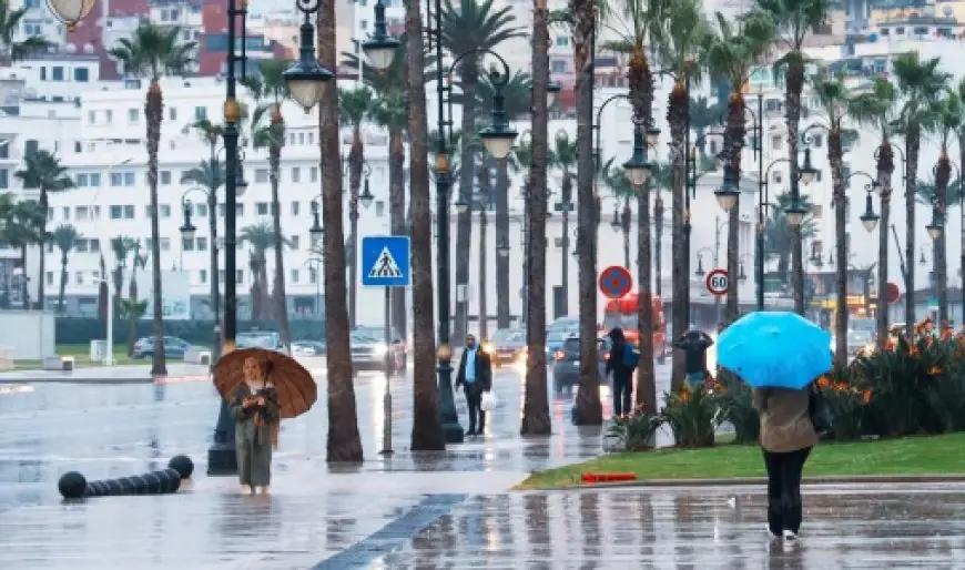 Alerte météo de niveau orange des averses orageuses fortes avec chute de grêle attendues dans plusieurs provinces