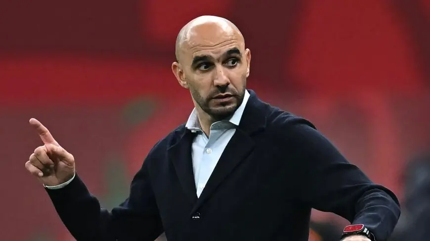 فرنسيون يدعون إلى التعاقد مع وليد الركراكي لإنقاذ أولمبيك مارسيليا من أزمته