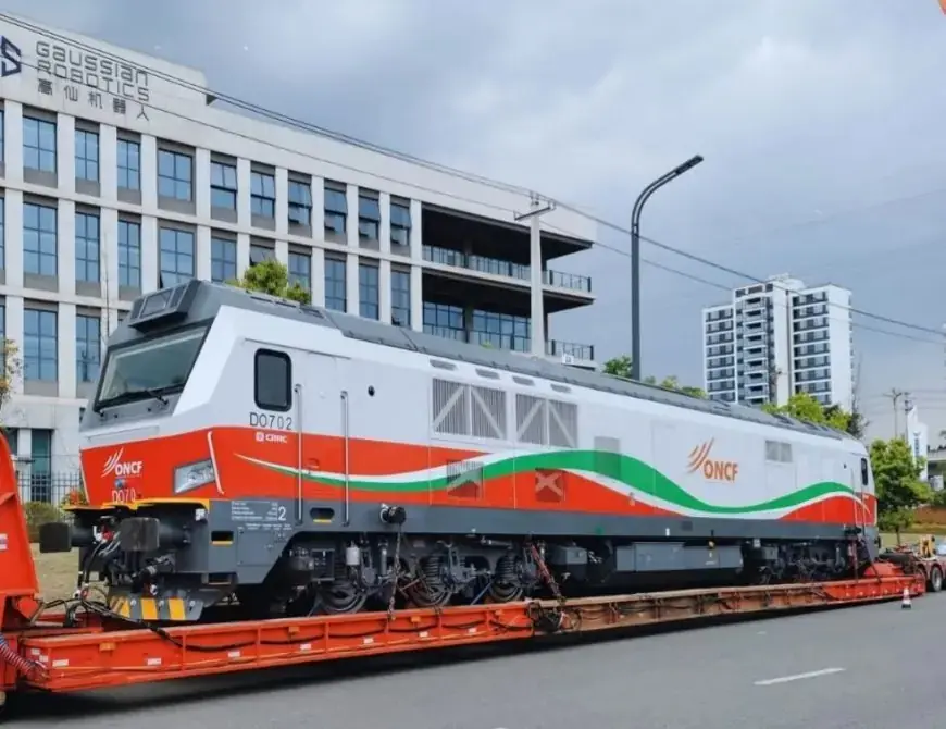 Le Maroc réceptionne cinq locomotives DO-700 pour moderniser son réseau ferroviaire