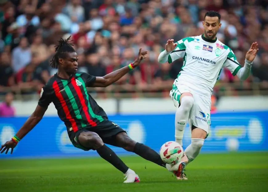 Botola Pro : l’AS FAR domine le Raja Casablanca 2-1 dans le Clasico au stade Prince Moulay Abdellah