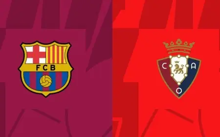 القنوات الناقلة لمباراة أوساسونا وبرشلونة في الدوري الإسباني