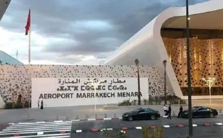 ارتفاع بـ 11.68% في حركة المسافرين بمطار مراكش المنارة عند متم مارس 2026