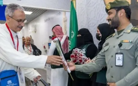 وصول أولى رحلات مستفيدي مبادرة "طريق مكة" من المغرب إلى المدينة المنورة