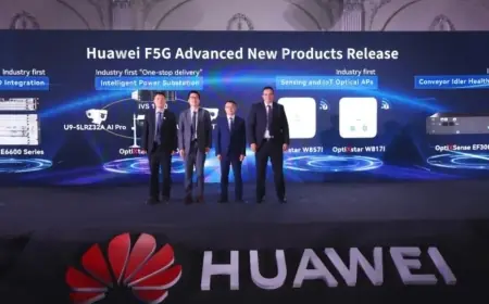 Le Caire : Huawei lance les solutions F5G-A pour accélérer l’adoption de l’intelligence artificielle en Afrique