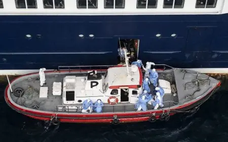 Hantavirus : trois patients évacués d’un navire de croisière au large du Cap-Vert