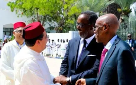 Nasser Bourita représente Sa Majesté le Roi Mohammed VI à la cérémonie d’investiture du président de Djibouti Ismaïl Omar Guelleh
