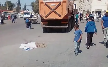 مصرع طفل دهساً بشاحنة يهز منطقة بنقريش بتطوان