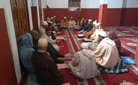 مندوبية الشؤون الإسلامية بتارودانت تنبه القيمين الدينيين بسبب التغيب وعدم المواظبة على الحزب الراتب