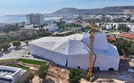 الأشغال بالمسرح الكبير لأكادير تشرف على الانتهاء