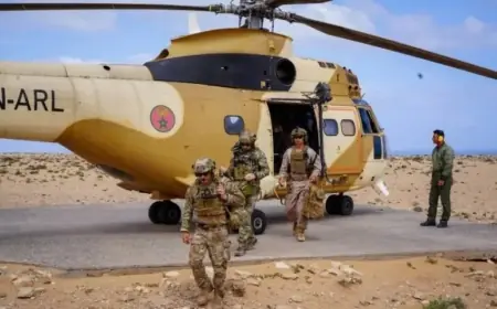 Les Forces Armées Royales retrouvent le corps de la deuxième militaire américaine disparue lors de l’exercice African Lion 2026 à Tan-Tan