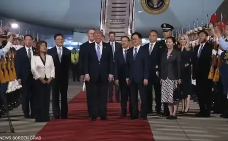 Donald Trump à Pékin pour une visite officielle axée sur l’Iran, le commerce et Taïwan