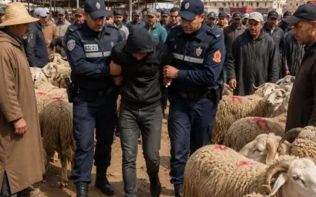 توقيف مشتبه فيه بـسرقة زبناء وكسابة بسوق الماشية بطنجة