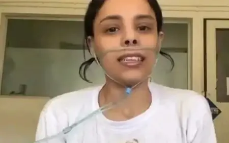 الشابة سلمى تصل إلى فرنسا لإجراء عملية زراعة الرئة بعد تدخل ملكي