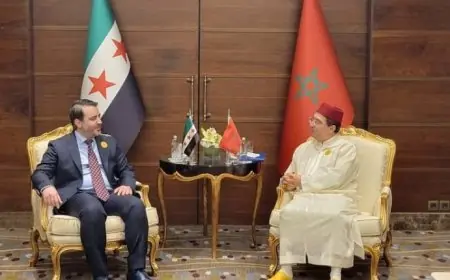 ناصر بوريطة يستقبل وزير الخارجية السوري بالرباط لبحث تعزيز العلاقات الثنائية